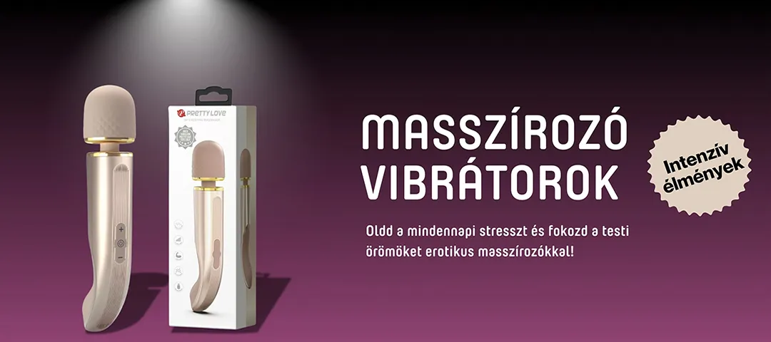 Masszírozó vibrátorok