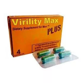 Virility Max Plus férfi kapszula - 4 db
