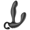 Funny Me Finger Wiggle - rádiós fekete prosztata vibrátor 