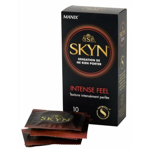 Manix Skyn Intense latexmentes gyöngyös  óvszer - 10 db