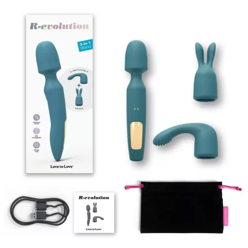 Love to Love akkus masszírozó vibrátor szett