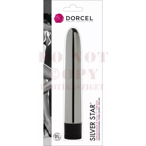 Dorcel ezüst színű rúdvibrátor