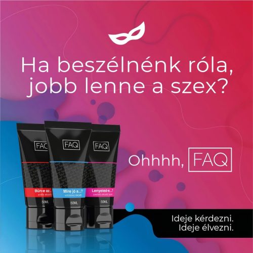 FAQ - Bűn - e az...? anál síkosító - 50 ml