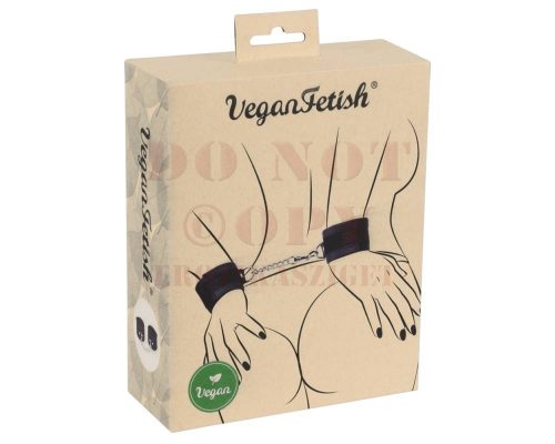 Vegan csukló bilincs lánccal