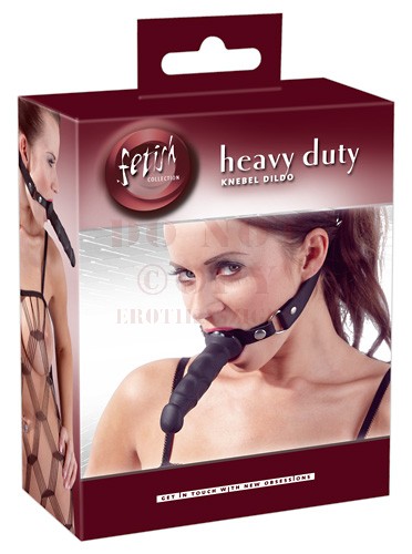 Szájpecek dildóval - Fetish