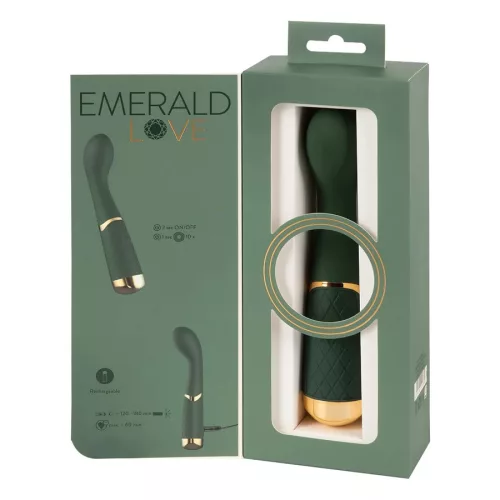Emerald Love tölthető vízálló G-pont vibrátor
