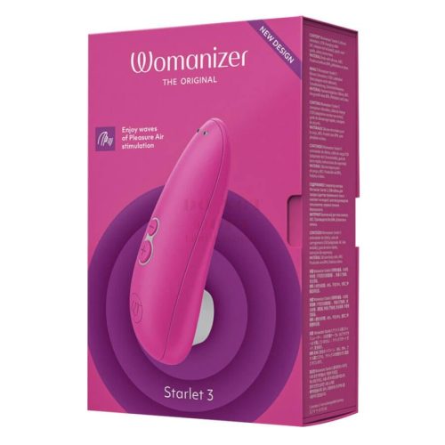 Womanizer Starlet 3 akkus csiklóizgató vibrátor - pink