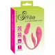 SMILE - akkus, rádiós pink vibrációs tojás