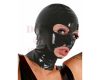 Fekete latex fejmaszk