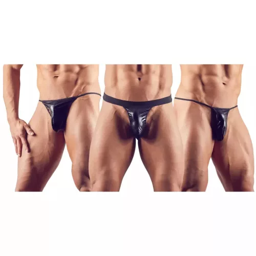 3 db-os férfi tanga szett