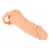 Nature Skin péniszhosszabbító és maszurbátor egyben - 18 cm