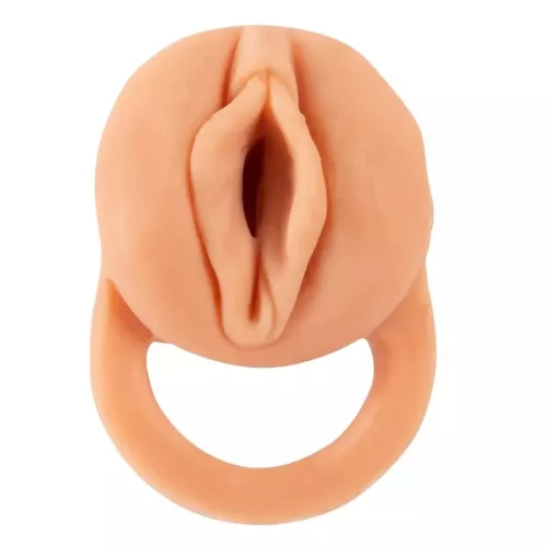 Nature Skin péniszhosszabbító és maszurbátor egyben - 18 cm