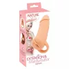 Nature Skin péniszhosszabbító és maszurbátor egyben - 18 cm