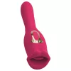 You2Toys - pink 2in1 nyelves vibrátor