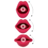 You2Toys - pink 2in1 nyelves vibrátor