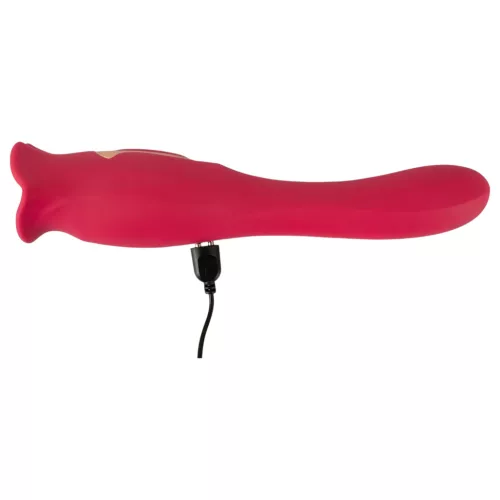 You2Toys - pink 2in1 nyelves vibrátor
