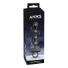 Anos - 2 motoros anál vibrátor mozgó golyókkal 