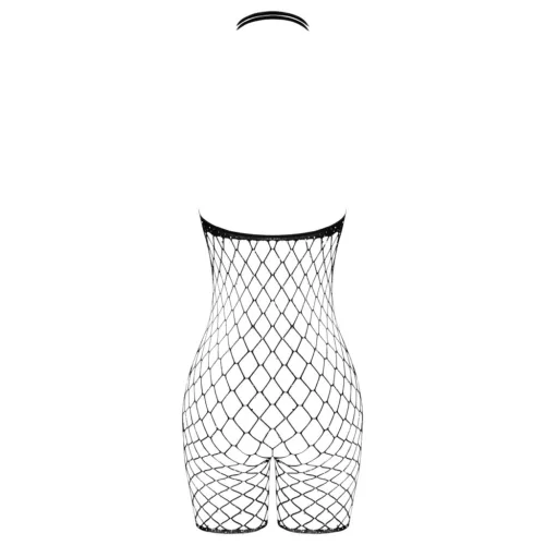 Cottelli nyitott hálós fekete body - S-L