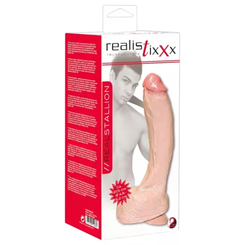 Realistixxx Giant -extra nagy tapadókorongos dildó 