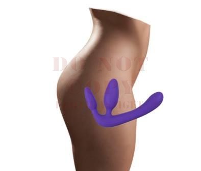 Tripla kéjelgés – 3 ágú pánt nélküli strap-on