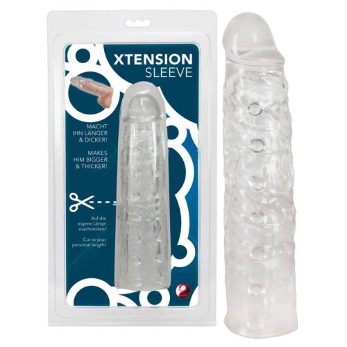 Extension - áttetsző vágható péniszköpeny