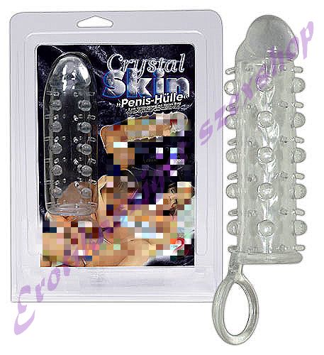 Golyós péniszköpeny heregyűrűvel