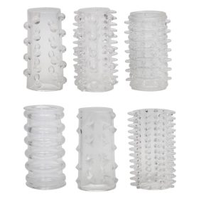 Áttetsző  pénisz mandzsetták szett