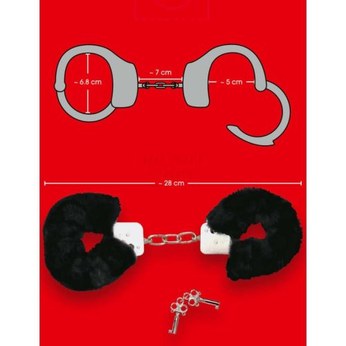 Fekete plüss bilincs - Bad Kitty