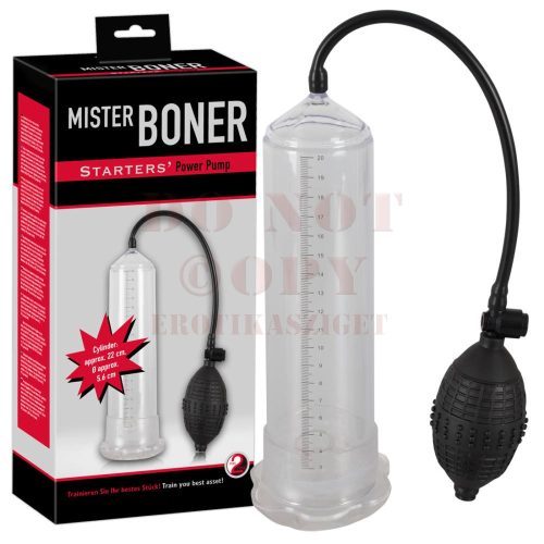 Mister Boner Starter – kezdő péniszpumpa