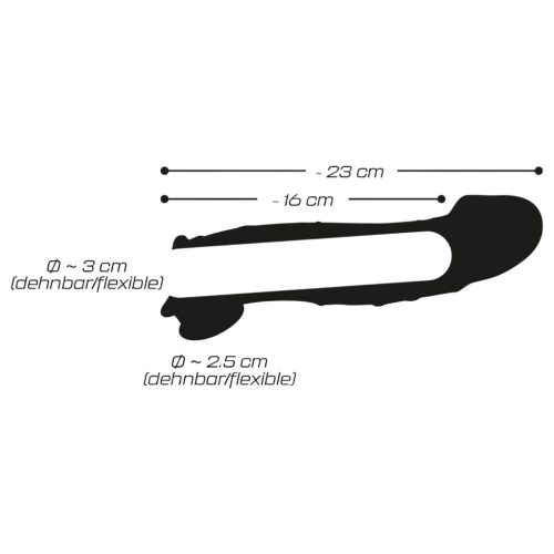 Crystal Skin - áttetsző pénisz hosszabbító péniszköpeny