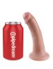 King Cock bőrhatású letapasztható dildó - 15 cm