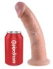 King Cock bőrhatású letapasztható dildó - 23 cm