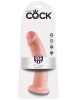 King Cock bőrhatású letapasztható dildó - 23 cm