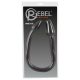 Rebel double plug - dupla fekete anál kúp dildó