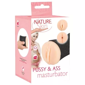 Nature skin kétvégű maszturbátor