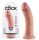 King Cock élethű letapasztható dildó - 20 cm