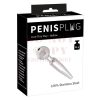 Penisplug - üreges acél húgycsőtágító kúp