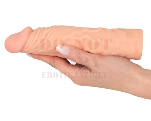 Nature skin péniszhosszabbító köpeny - 19,5 cm