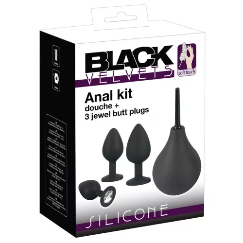 Fekete anál szett - Black Velvet