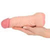 Nature Skin - 2in1 műpunci és péniszköpeny-22 cm