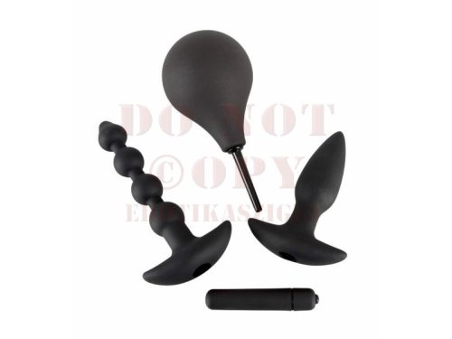 Black Velvet fekete anál szett
