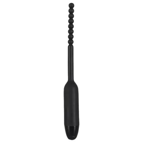 Gömbös szilikon húgycsővibrátor - dilator 