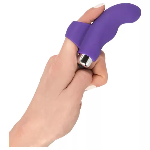 Smile Finger - lila szilikon ujjvibrátor 