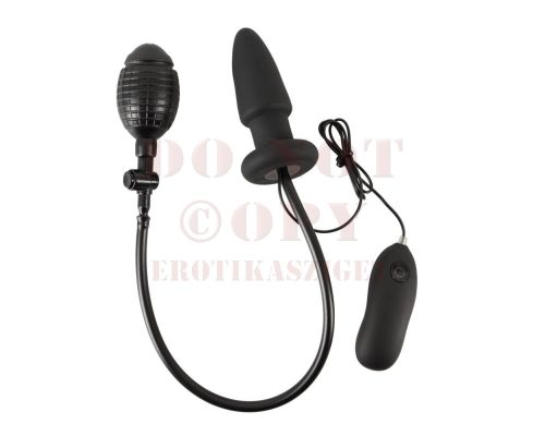 You2Toys pumpálható fekete anál vibrátor