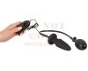 You2Toys pumpálható fekete anál vibrátor