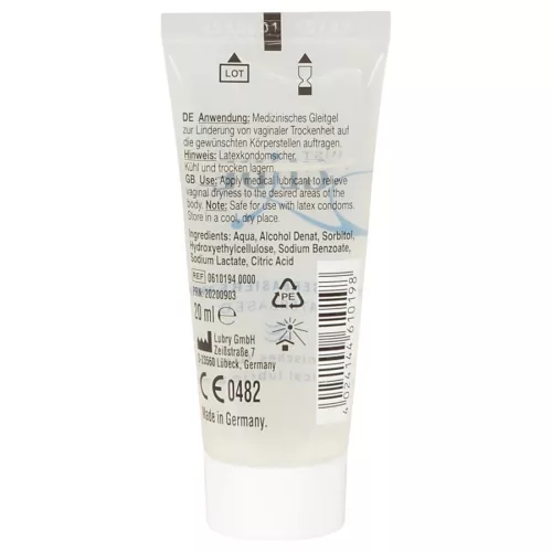 Just Glide vízbázisú síkosító - 20 ml