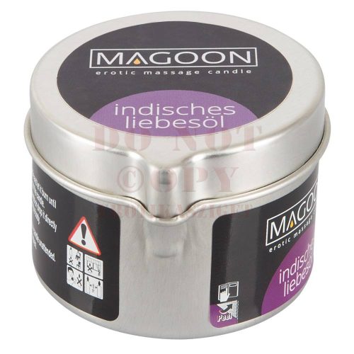 Magoon masszázsgyertya - india szerelem