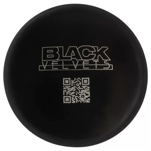 Black Velvets - fekete szilikon anál plug  - L