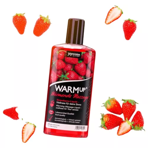 Warm up masszázsolaj - eper 150 ml