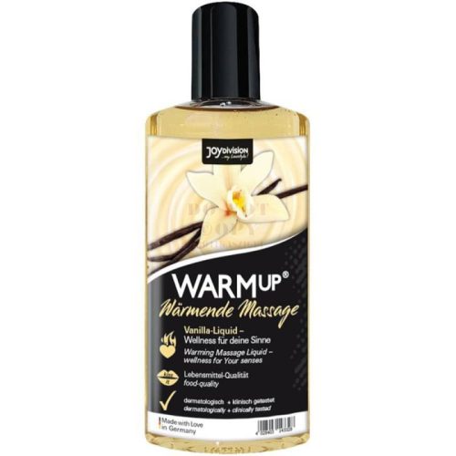 Warm up masszázsolaj - vanília 150 ml